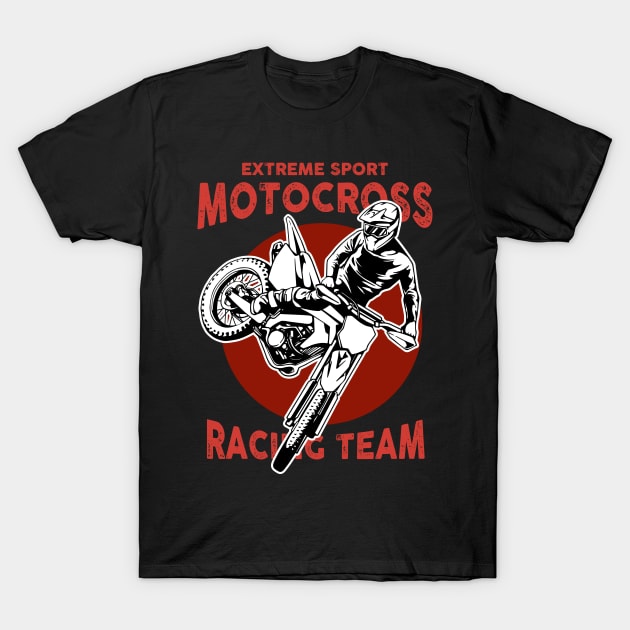 extreme motorcross T-Shirt by Wagum Std